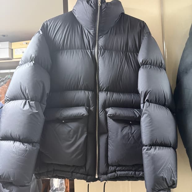 [5사이즈] 오라리 24AW 슈퍼라이트 나일론패딩 블랙