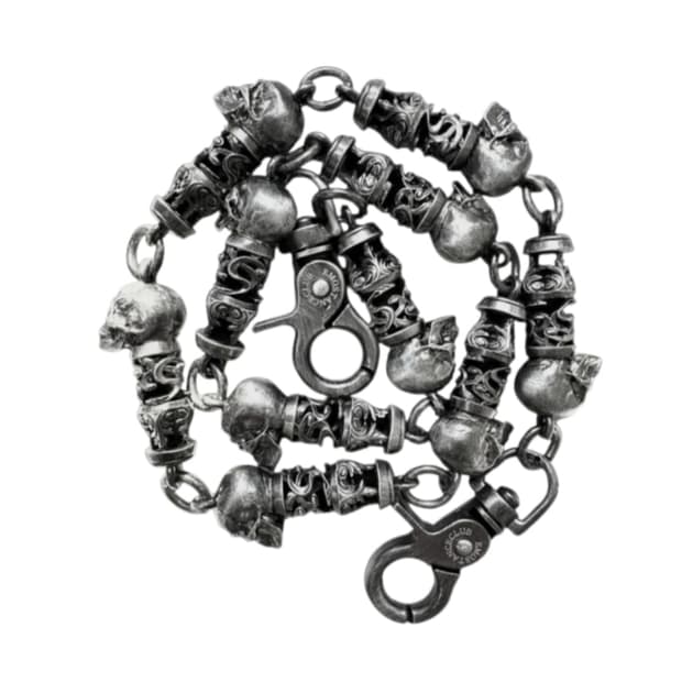 [OS] 에모스탠스클럽 브로큰 스컬 17링크 체인