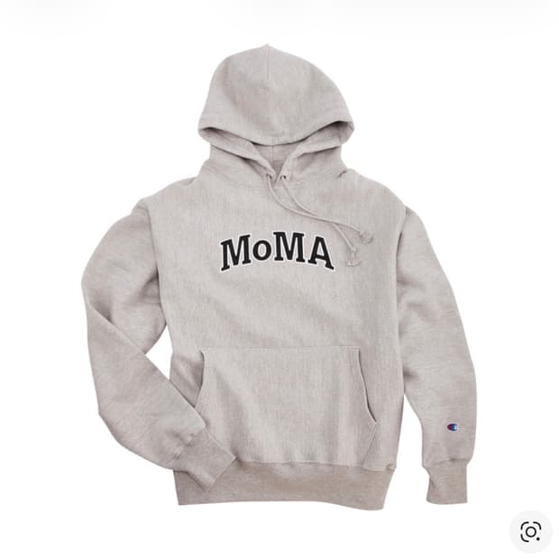 챔피온x모마 후디 옥스포드 그레이 S