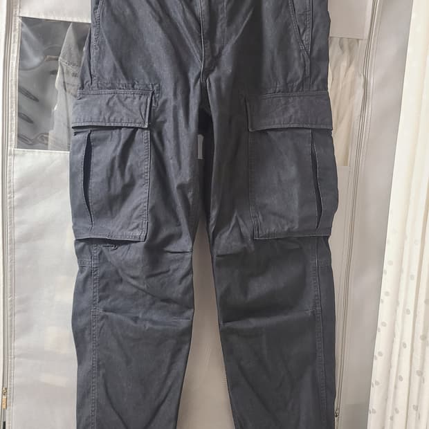 REL 더블알엘 캔버스 서플러스 카고 팬츠