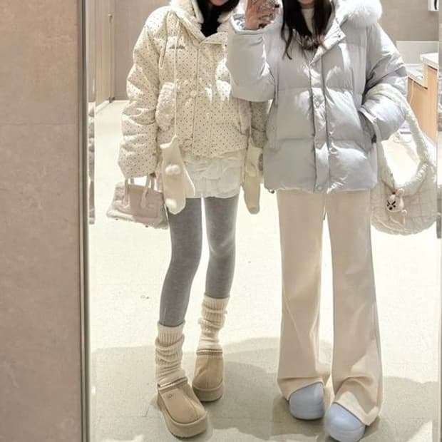 패딩 포함 데일리룩 옷 랜박 랜덤박스 니트 팬츠 빈티지 스커트 코트