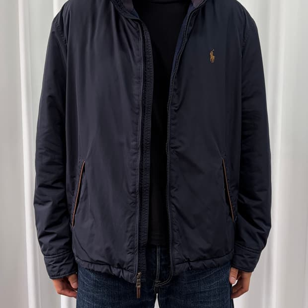 [L]폴로 랄프로렌 폴리쉘 바람막이 자켓 navy
