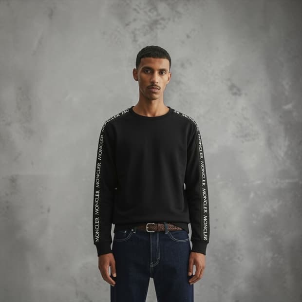 XS/ 몽클레어 레터링 마그리아 맨투맨