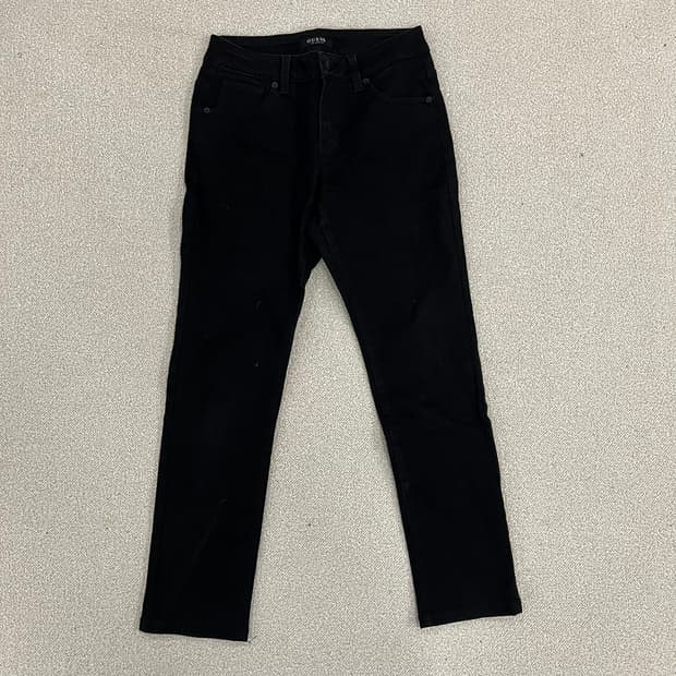 28 게스 블랙 데님 청바지 0126M