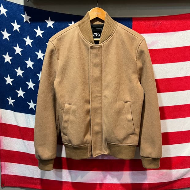 자라 모직 자켓