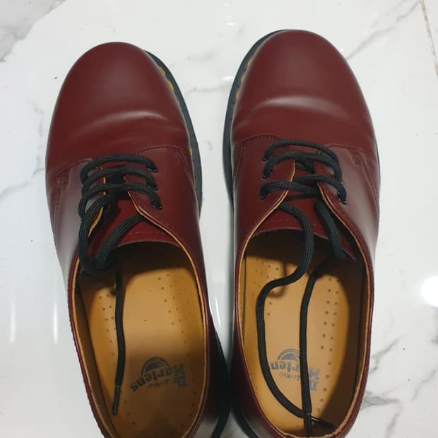 Uk7 260) 닥터마틴 체리레드 구두 로퍼