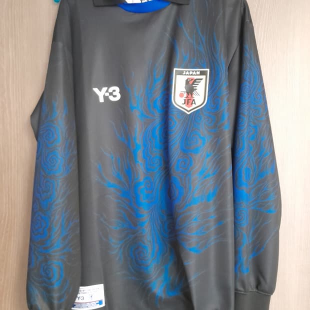 Y3 일본 국가대표 카라 롱슬리브 유니폼