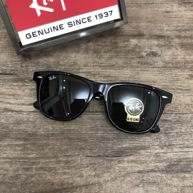 레이벤 RB2140F wayfarer 선글라스 블랙