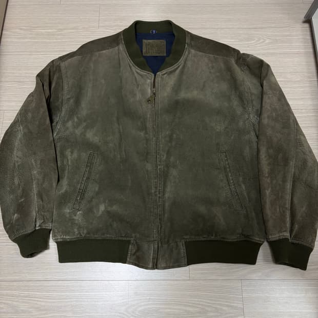 [XL] 갭 스웨이드 봄버 자켓