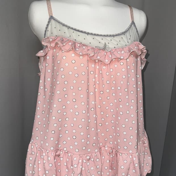 Pink Dot Balloon Sleeveless