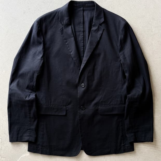 Theory Linen Blend Unstructured Blazer