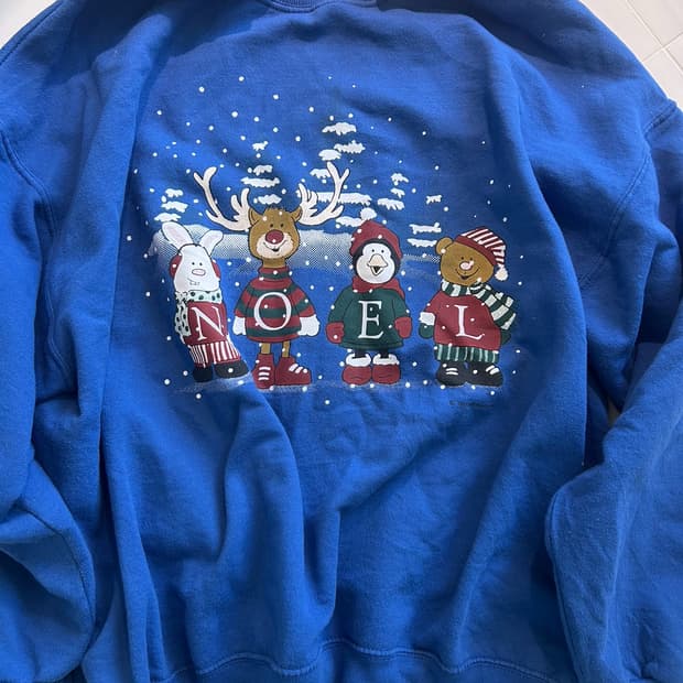 빈티지 크리스마스 어글리 스웻셔츠 맨투맨