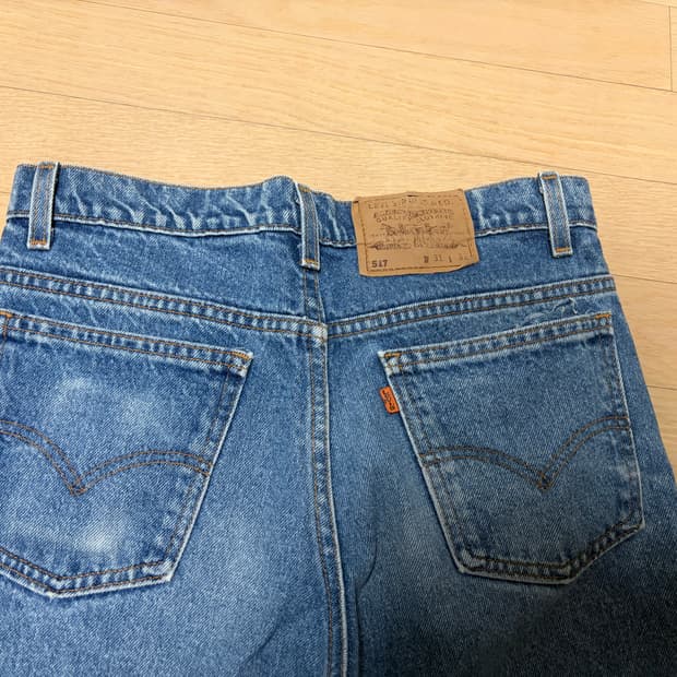 리바이스 오렌지탭 517 부츠컷  31사이즈