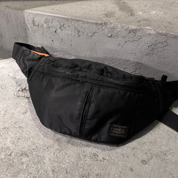 Porter 요시다 포터 탱커 블랙 웨이스트백 