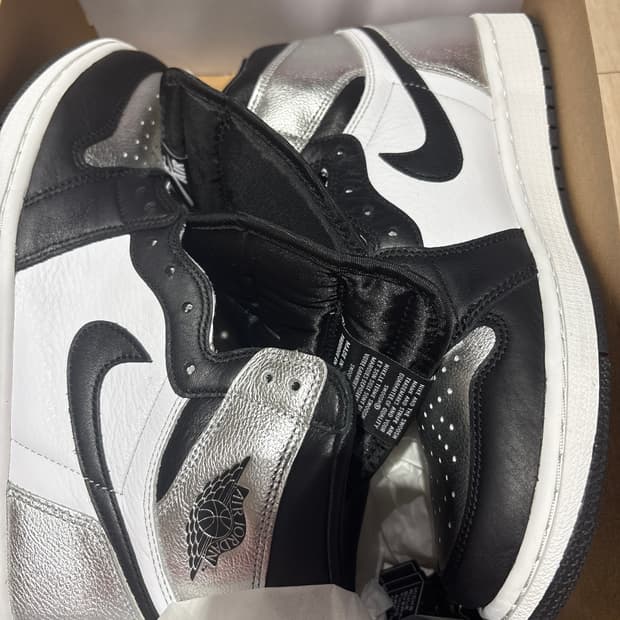 조던1 레트로 하이 OG 실버토