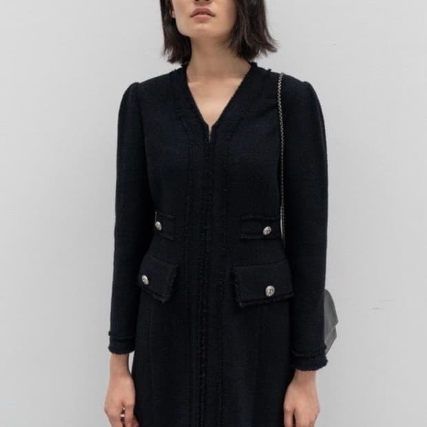 ORR 트위드 원피스 자켓