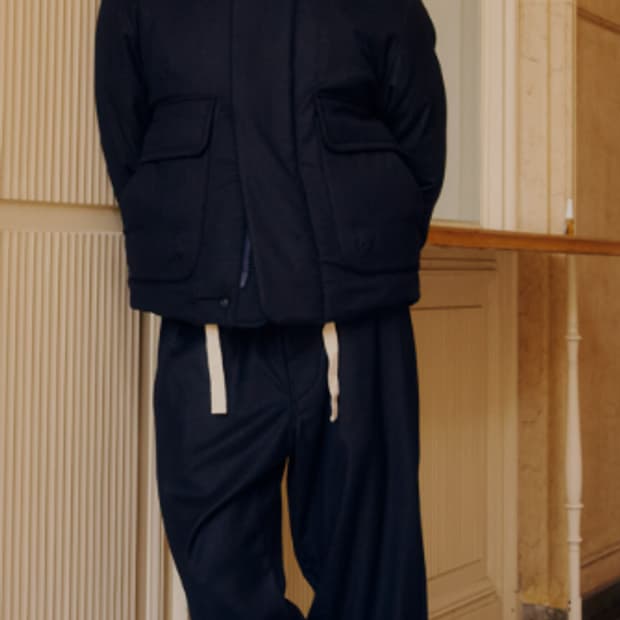 도큐먼트 울팬츠 SOFT WOOL CASHMERE EASY PANTS X