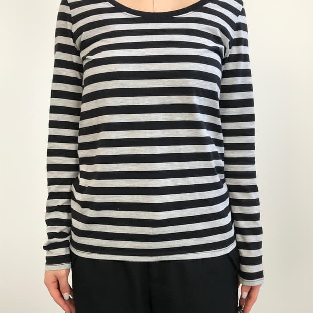 Tommy Girl Striped Long Sleeve T-Shirts