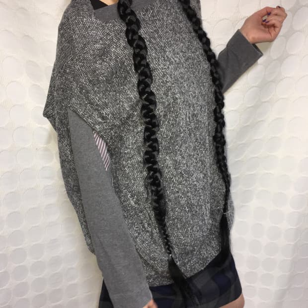 vivienne westwood드레이핑 니트 베스트