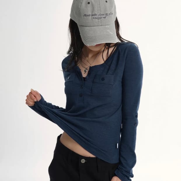 애즈온 아틀란타 포켓티 블루그린