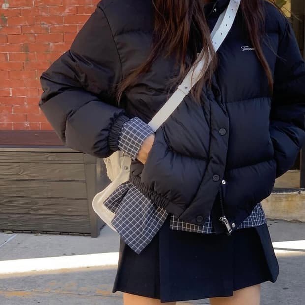 타낫 푸퍼 패딩 블랙