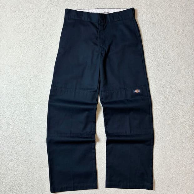 디키즈 22ss 더블니 코튼 와이드 워크 팬츠 PN7300