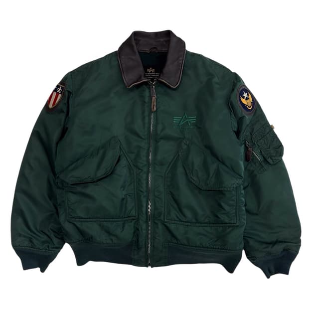 알파인더스트리 CWU 45P 플라이트자켓 ma-1 made in usa