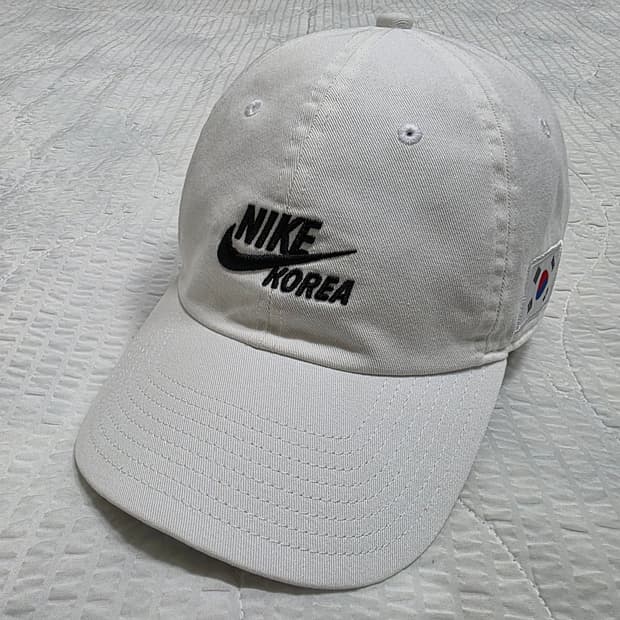 나이키 코리아 모자 볼캡 박재범 모자 nike KOREA 화이트 모자