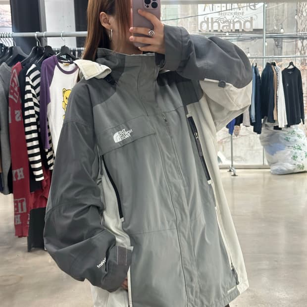 노스페이스 하이벤트 윈드브레이커 자켓
