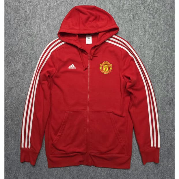 아디다스 맨체스터 유나이티드 후드집업 100