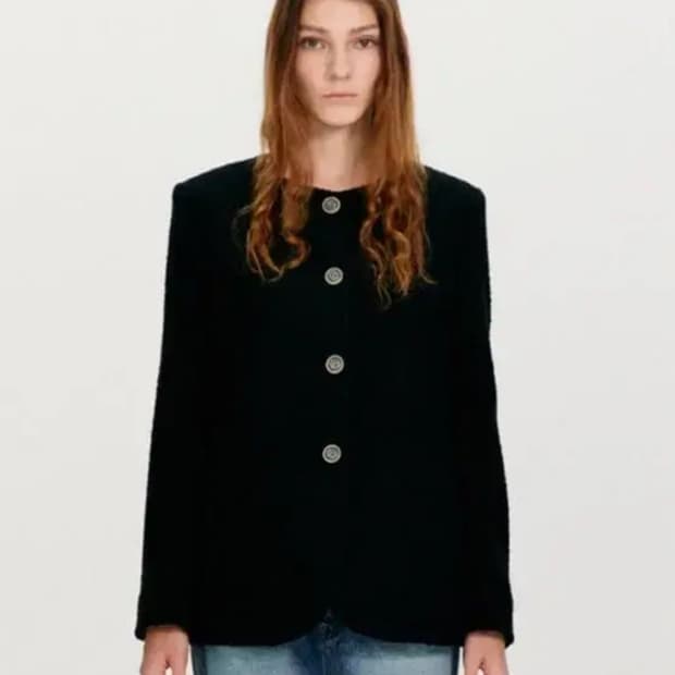 Theopenproduct 트위드 자켓