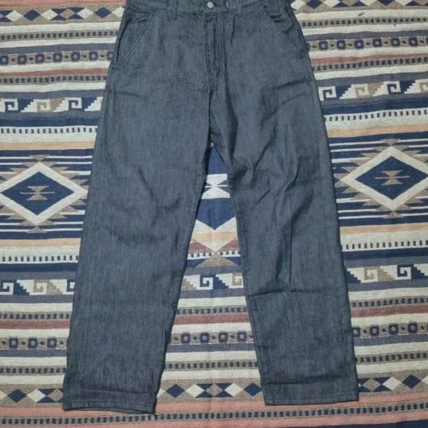 [2]아워셀브스 릴렉스드 데님 팬츠 블랙