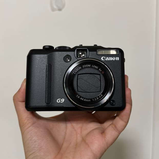 [민트급] 캐논 파워샷 g9 powershot g9 판매합니다.