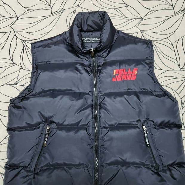 90's Pelle Pelle 펠레펠레 남성 패딩 조끼