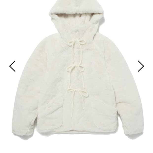 허그유어스킨 테디 퍼 자켓