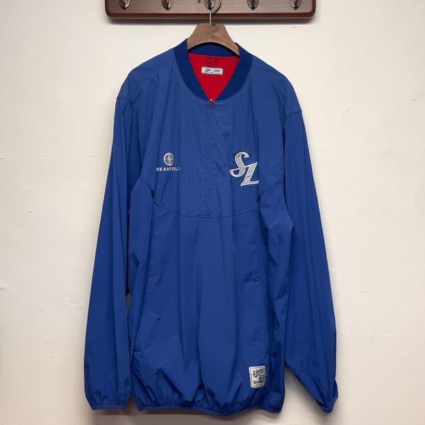 빈폴 삼성라이온즈 블루 아노락 웜업 자켓  