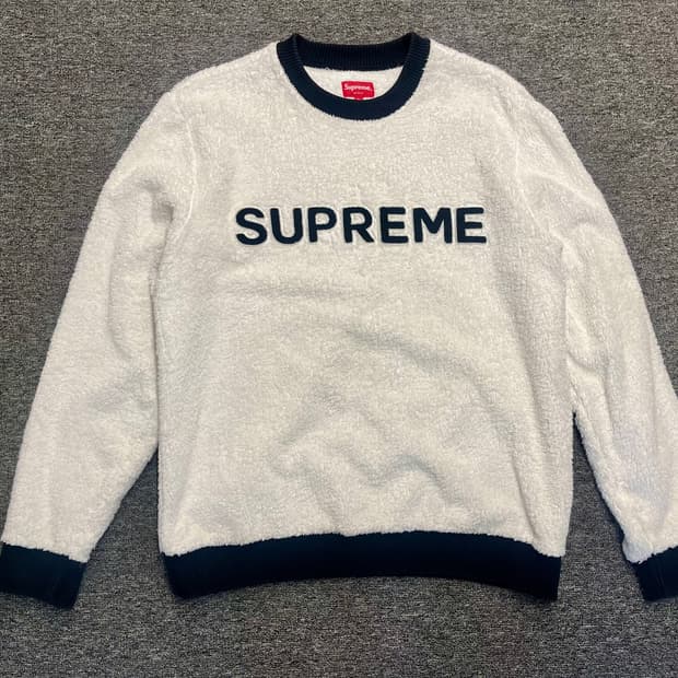 [100~105] 슈프림 테리 크루넥 L 