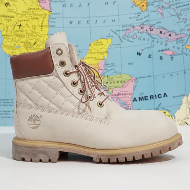 팀버랜드 6인치 프리미엄 퀄팅 부츠