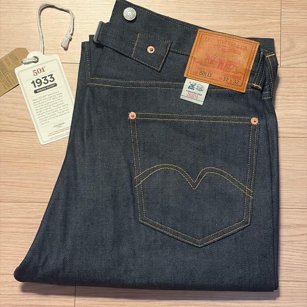 리바이스 LVC 1933 501 32x32 새상품 lvc 33501