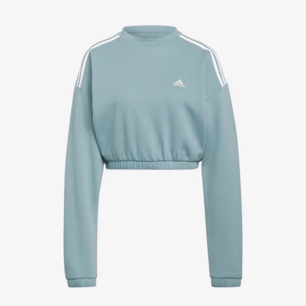 아디다스 소라색 맨투맨