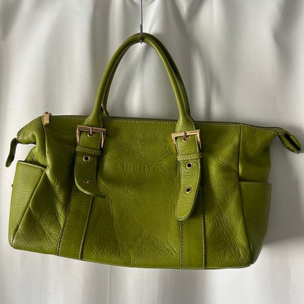 liberte italy 그린 토트백