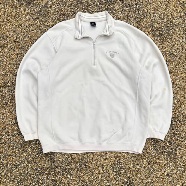 나이키 골프 하프집업 맨투맨