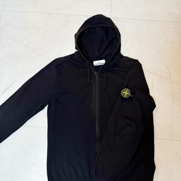 스톤아일랜드 니트 후드집업 M