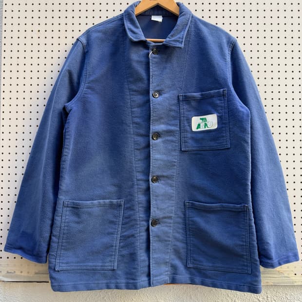 OLD EURO FADED MOLESKIN FRENCH 몰스킨워크자켓