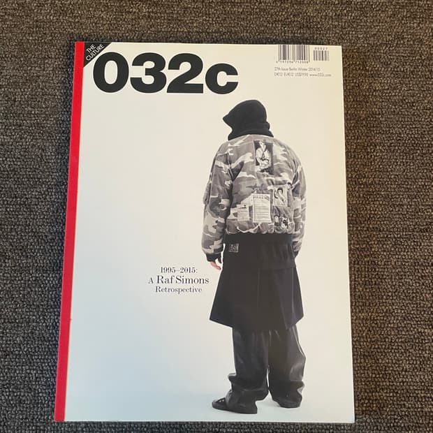 032c 라프시몬스 1995-2015 Retrospective 한정판