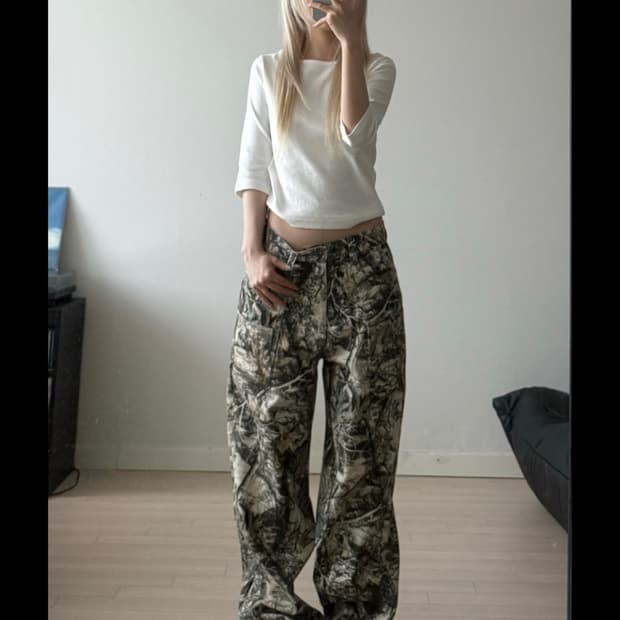 ERTR 니들 리얼트리 데님팬츠