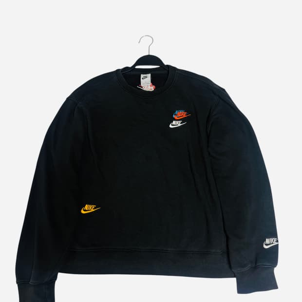 Nike Multi Swoosh 맨투맨 블랙 M