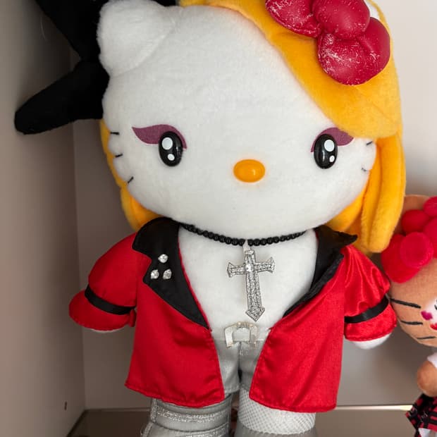 엑스재팬 요시키티 헬로키티 yoshikitty 인형