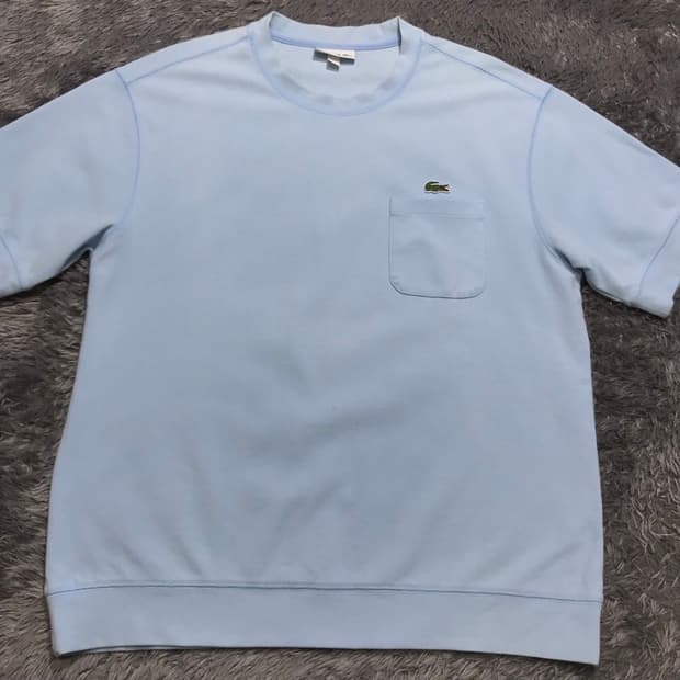 [[5(L)] 라코스테(LACOSTE) 밀라노 오버핏 반팔티셔츠@749