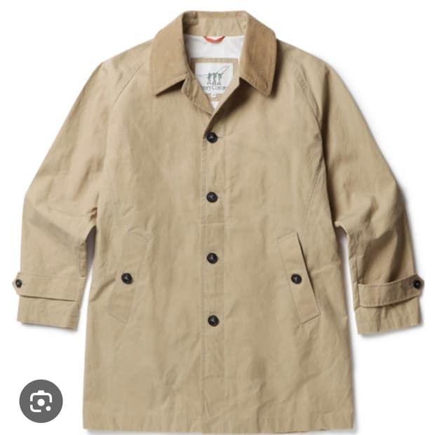 (23년) 헨리코튼 클래식 베이지 코트 남성 50 싱글코트